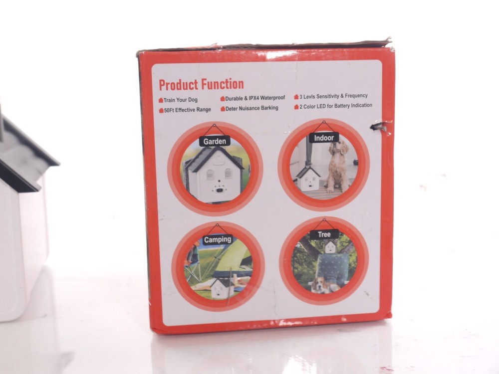 ULTRASonic Bark Control Device with Decorative Touch! Small House