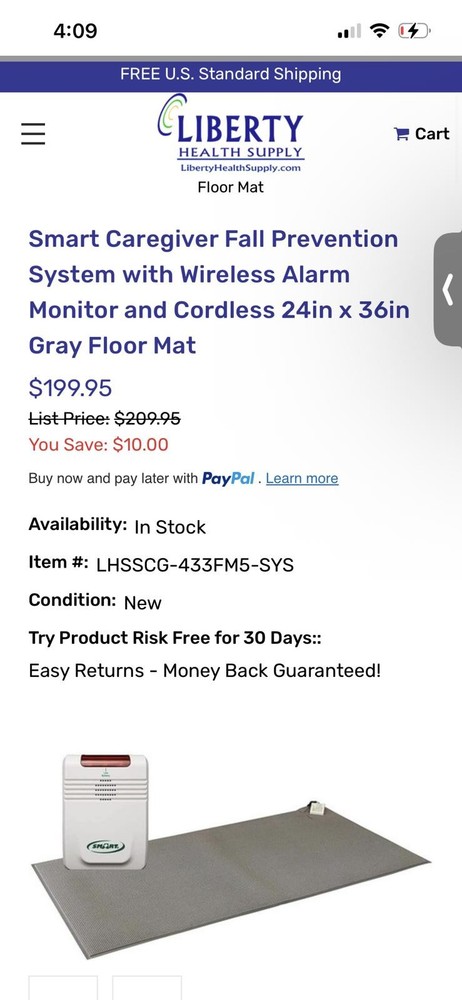 Smart Caregiver Fall Prevention System with Wireless Alarm