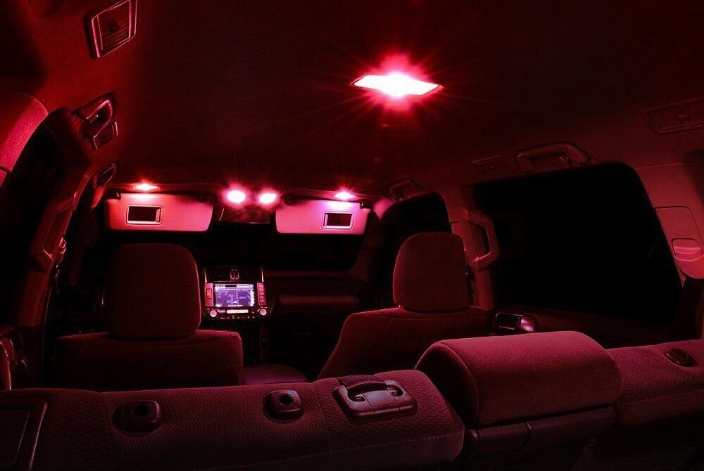 XtremeVision Interior LED for Mitsubishi Evo Lancer 07-15 (8 PCS) Red
