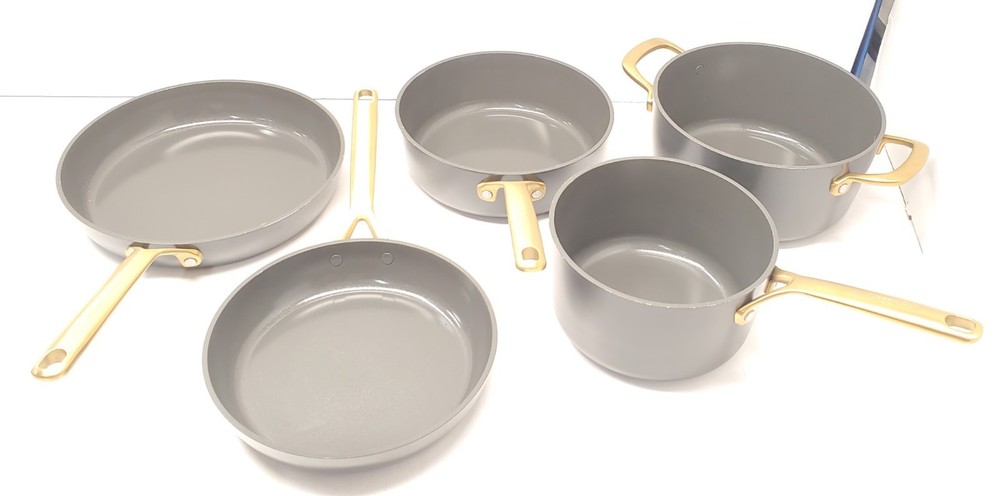 GreenPan GP5 14-Piece Ceramic Nonstick Cookware Set Anthracite Gray