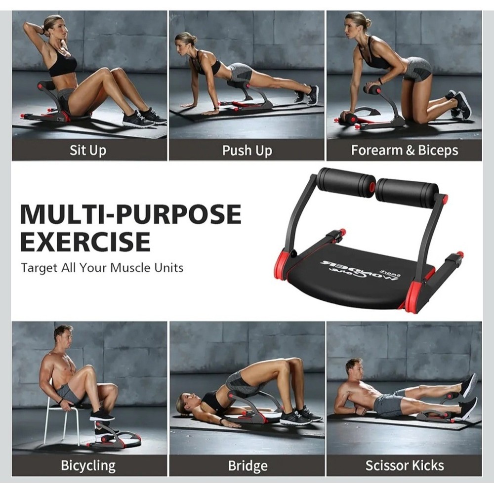 Smart Wonder Core Multi-Purpose Abdominal Exercise Machine Adjustable Resistance