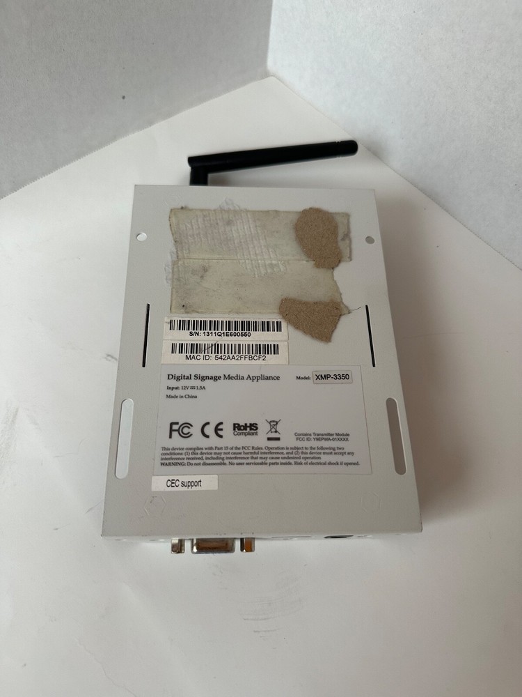 Digital Signage Media Player Processor (XMP-3350)