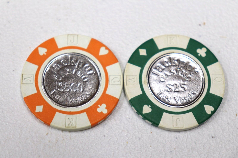 2 JACKPOT CASINO Las Vegas Nevada $25, $500