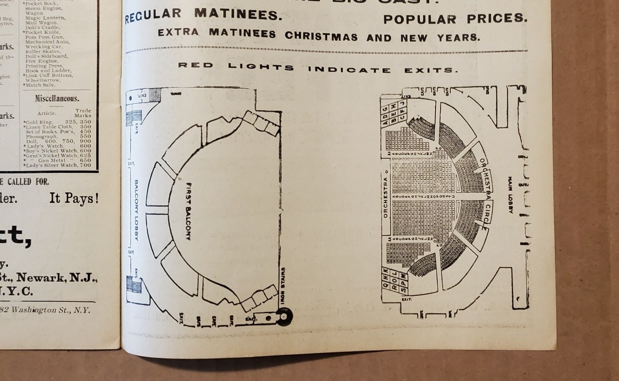 2192----1903/04 Academy of Music programs lot of 4 NYC