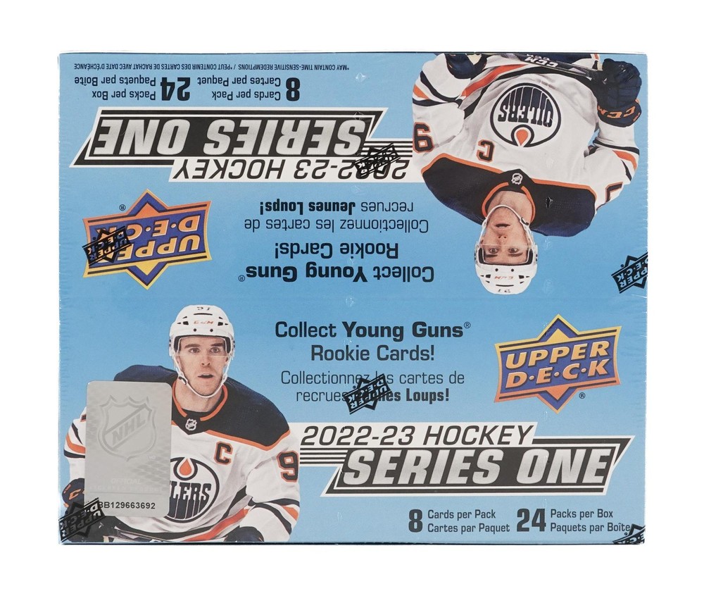 2022/23 Upper Deck Series 1 Hockey Retail 24-Pack Box