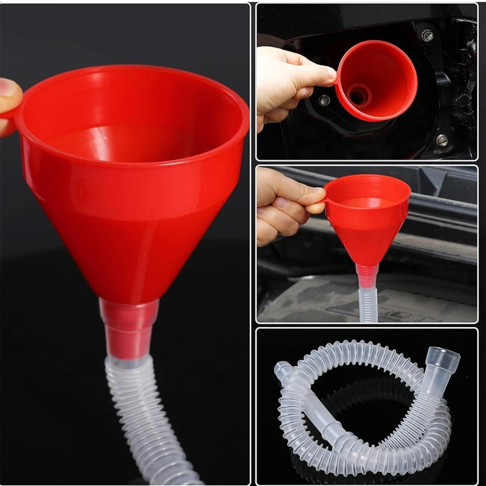 ✅ Manual Hand Syphon Pump Fuel Gas Liquid Transfer Siphon Hose Tool Kit!!