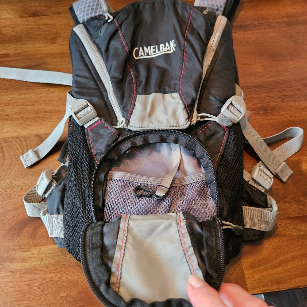 Camelbak Magic Hydration Backpack Black Gray Air Director NO BLADDER Cycling