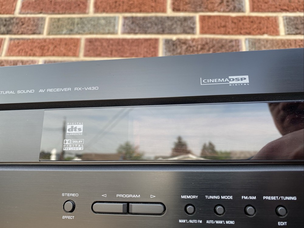 Yamaha RX-V430 Home Audio AV Receiver Amplifier Bundle Remote