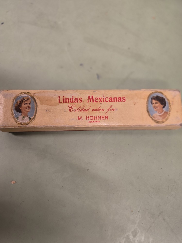 Linda's Mexicanas, M Hohner Chromonica Harmonica
