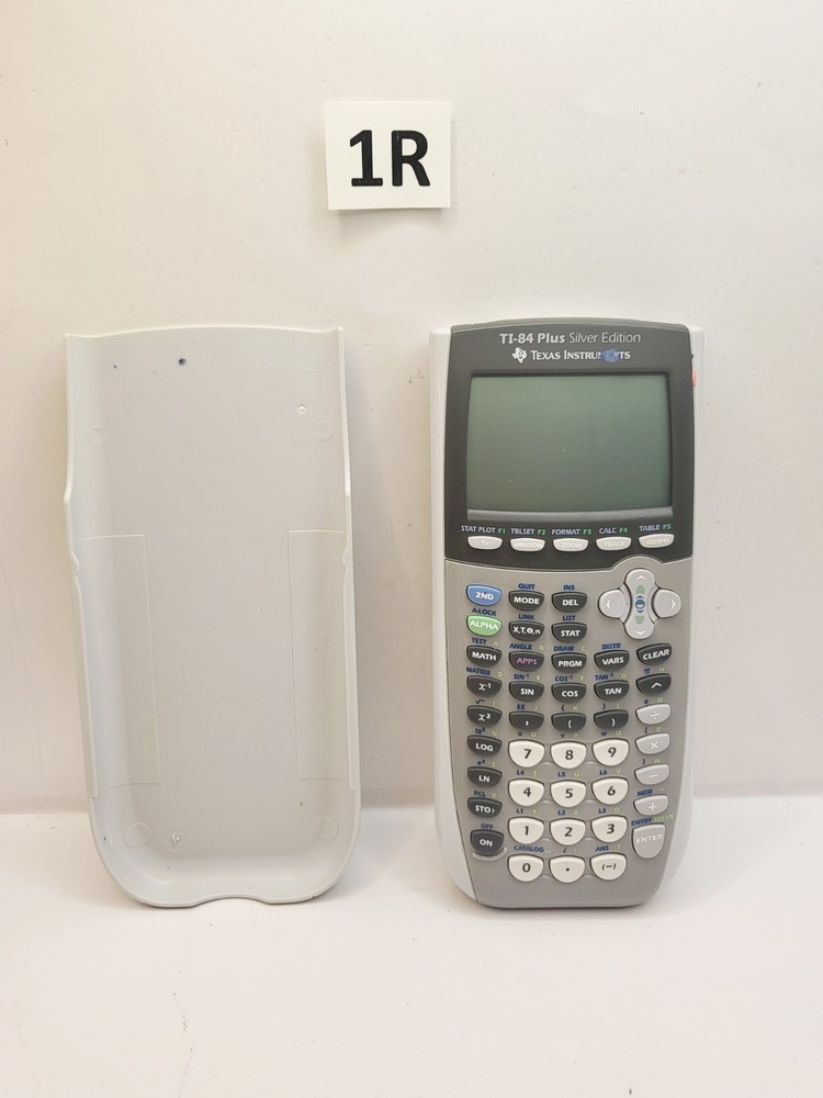 Texas Instruments TI-84 Plus C Silver Edition Graphing Calculator with Cover