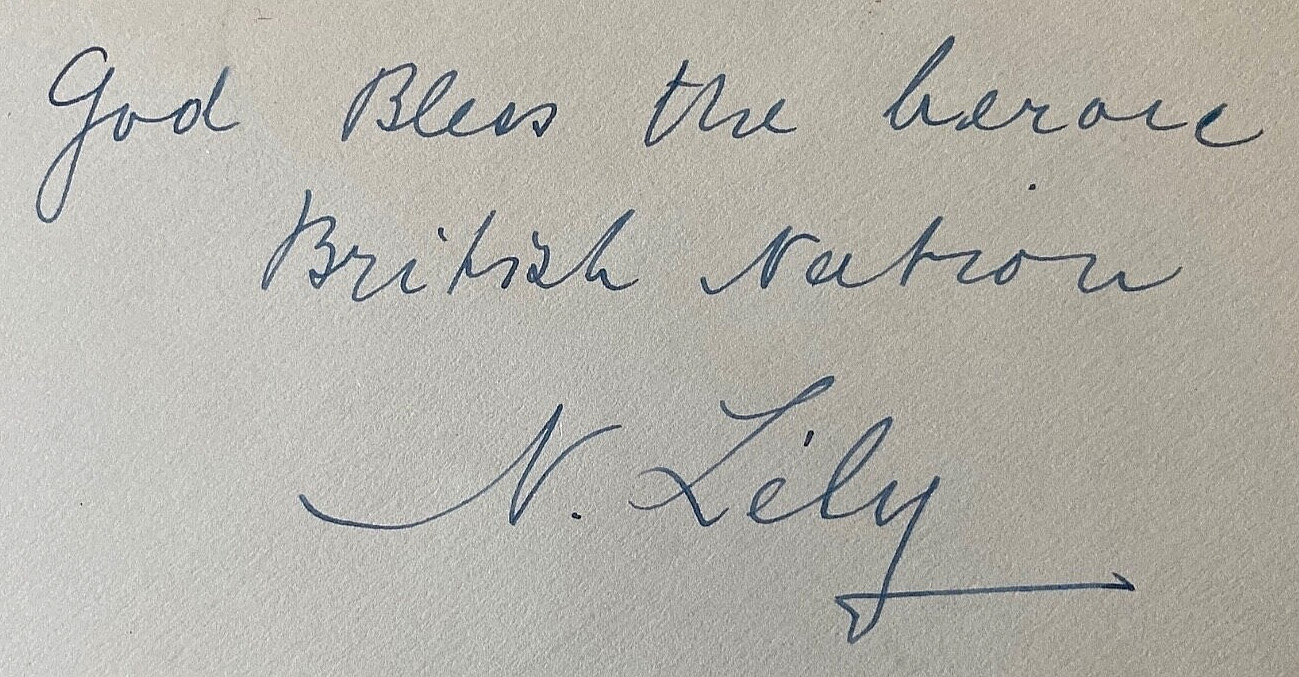 MISTRESS OF THE SKIES ! FAMOUS AVIATRIX CLARA ADAMS COLLECTION AUTOGRAPH 1941