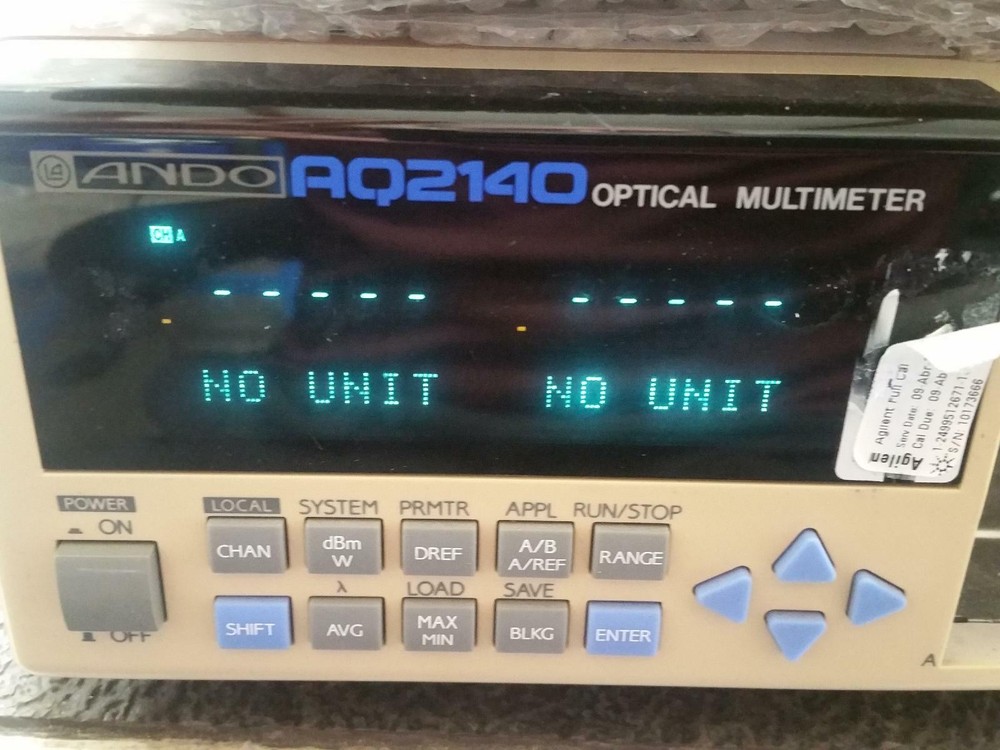 Ando AQ2140 Optical Multimeter Mainframe
