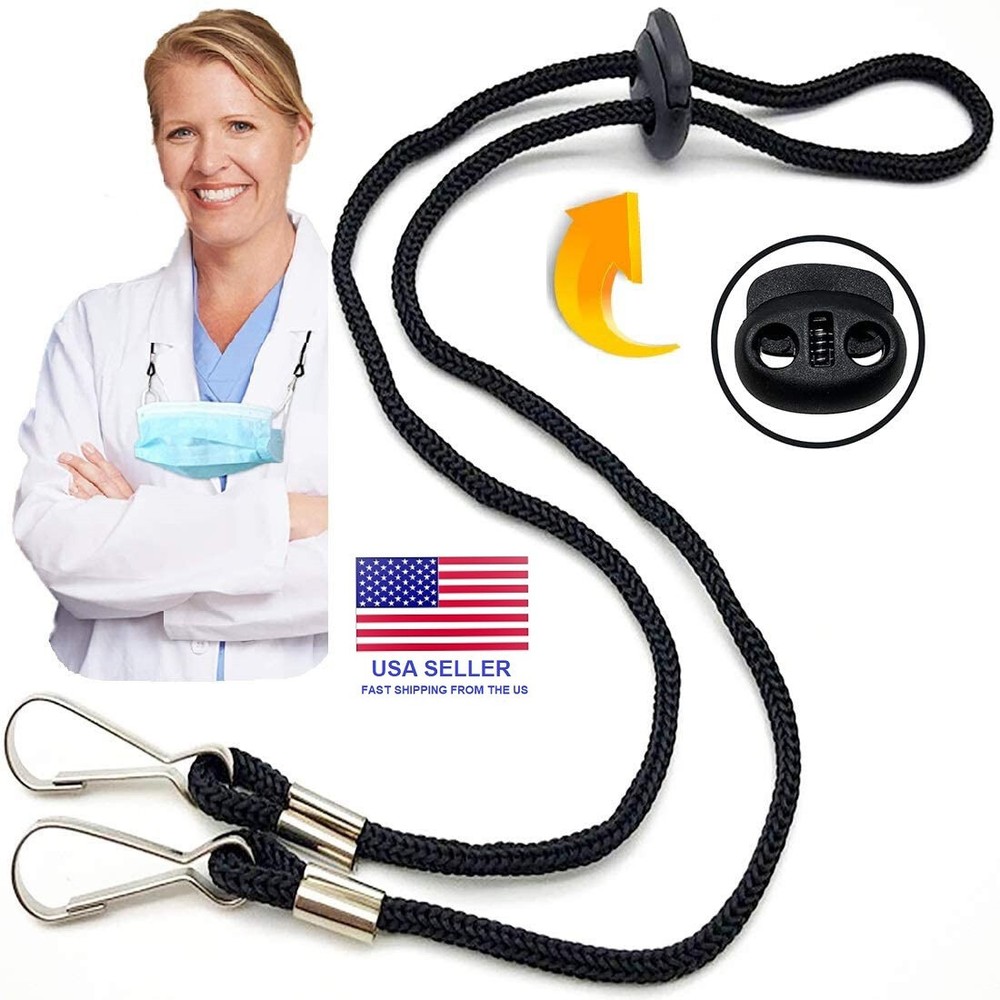 10 - pack Face Mask Lanyards