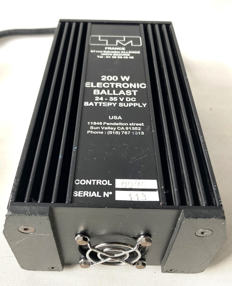 LTM Luxarc Paris Bonzai PRO VIDEO/STUDIO LIGHT plus Ballast controller and Cable