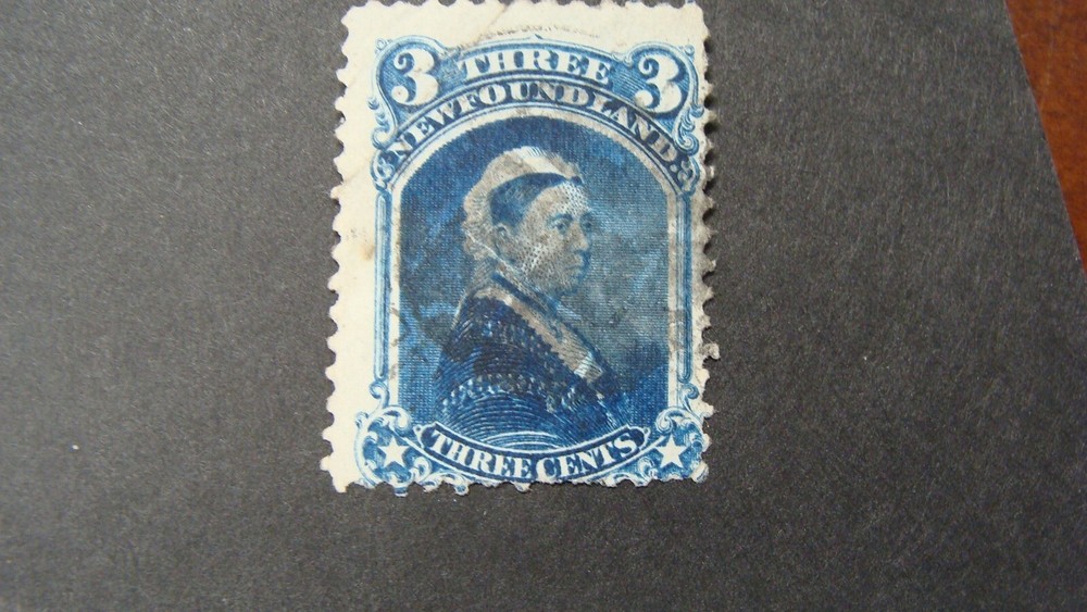 NEWFOUNDLAND SCOTT# 34 USED AVG LOT# 80507