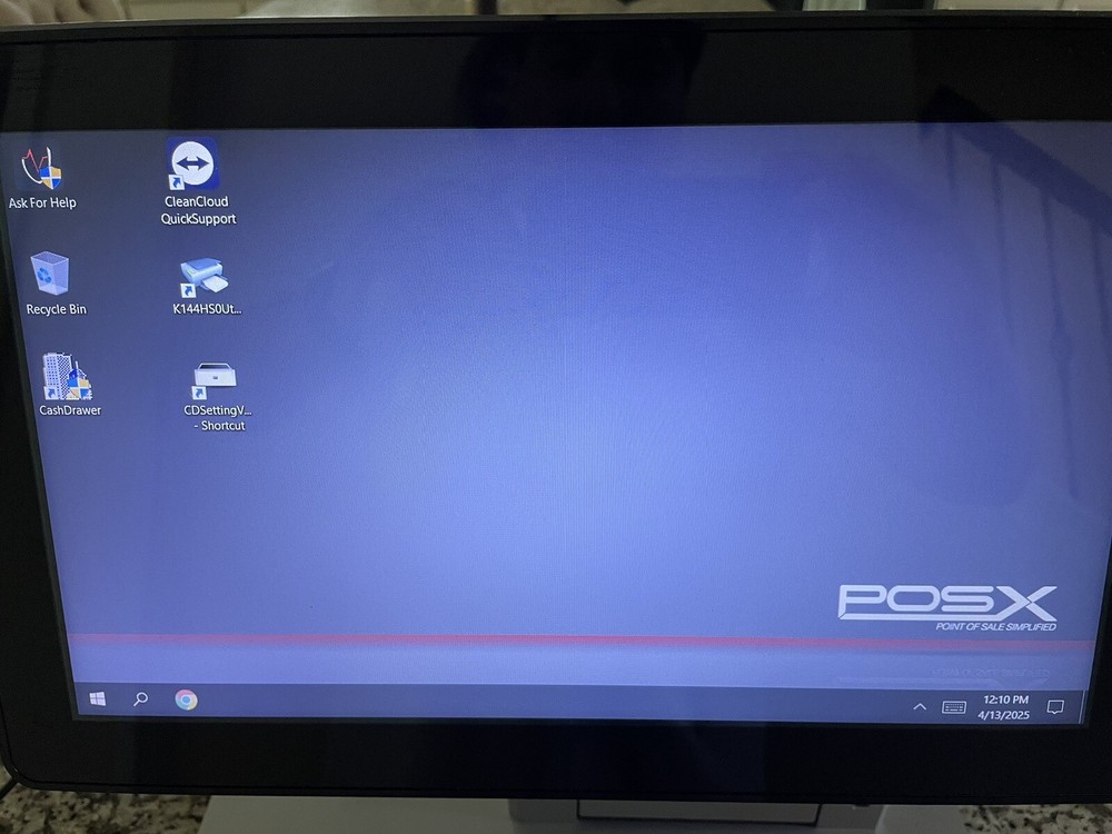 POSX All In One Computer System With Built In Thermal Printer