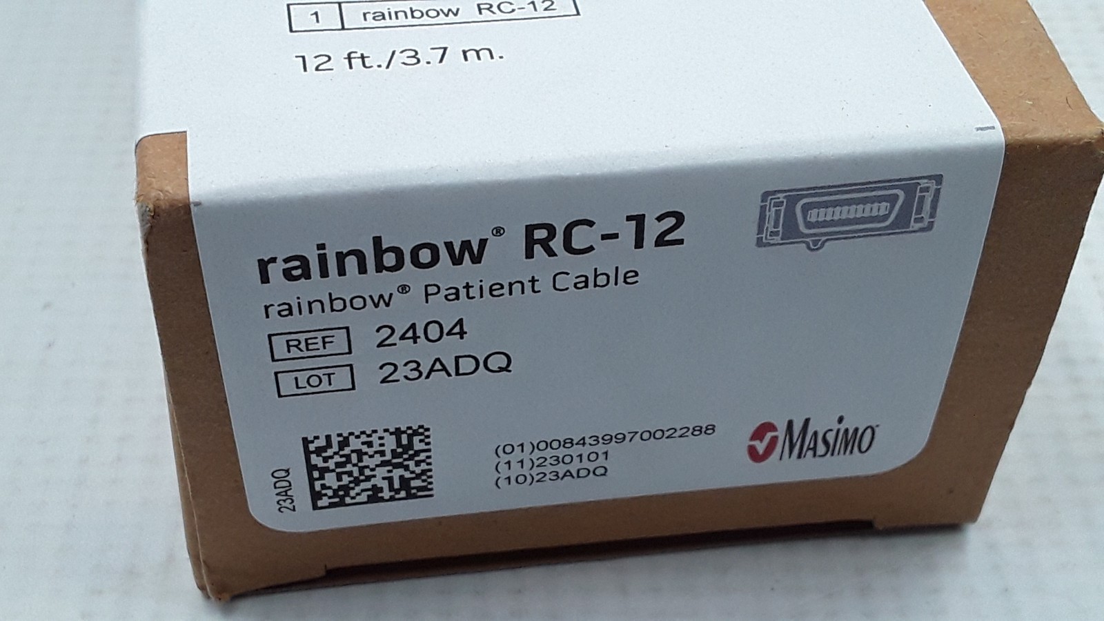 Masimo Rainbow RC-12 Patient Cable REF 2404