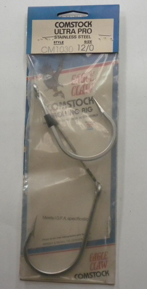 Eagle Claw CM1030 #12/0 Comstock Cable Baiter Rig