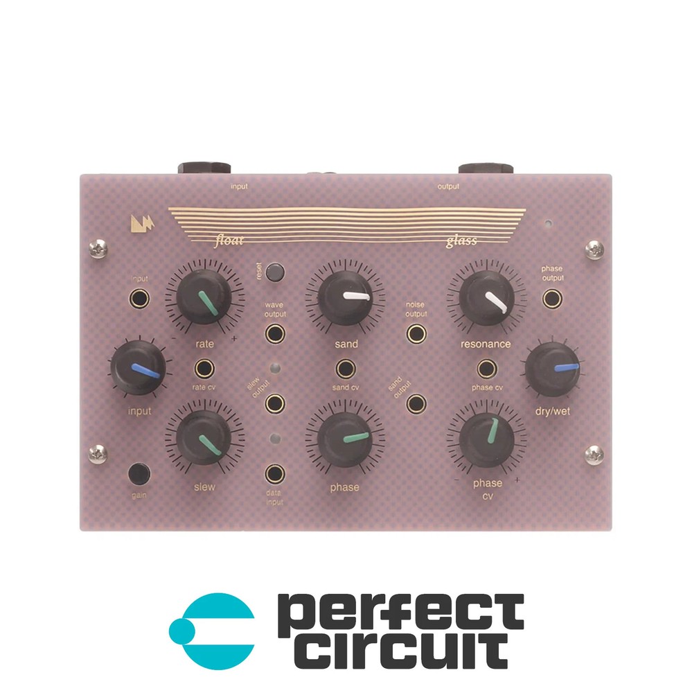 Lorre-Mill Float Glass 8-Stage Phaser Processor EFFECTS NEW PERFECT CIRCUIT