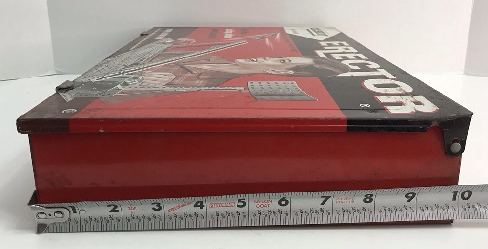 Vintage AC GILBERT Erector Set ROCKET LAUNCHER 10052 UNTESTED MOTOR *Read*