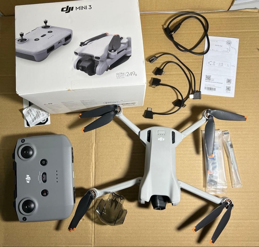 Dji Mini 3 Drone Gl M16307 Flycam Compact Foldable Quadcopter 4k Camera Gps