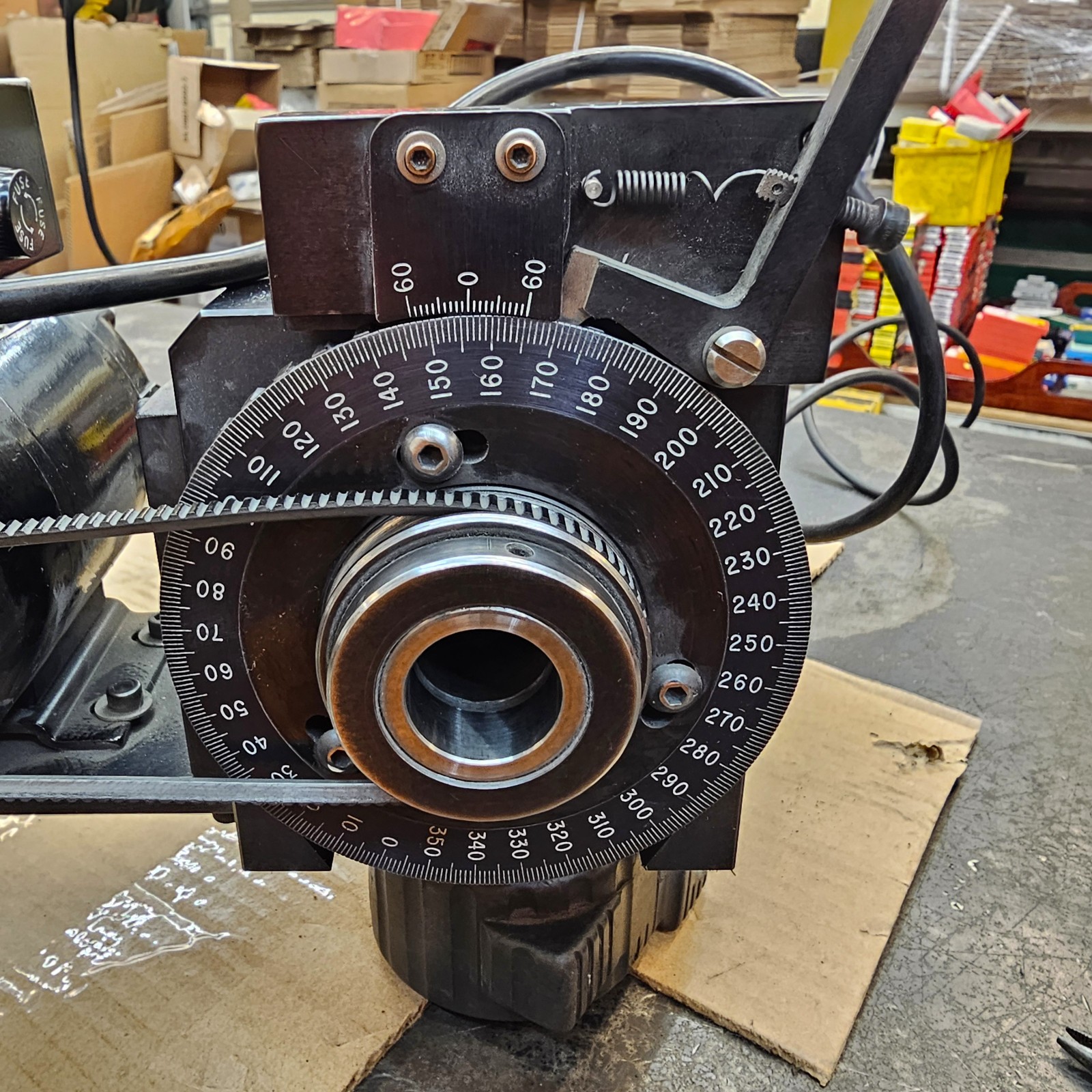 Motorized Grinding Fixture Indexer 3C Collet w/ Sine Plate Harig Lectric Centers