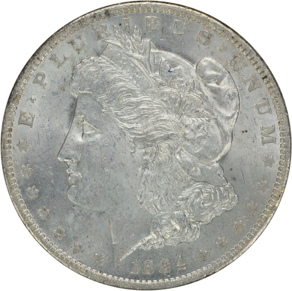 1884-O Morgan Silver Dollar BU Uncertified #301