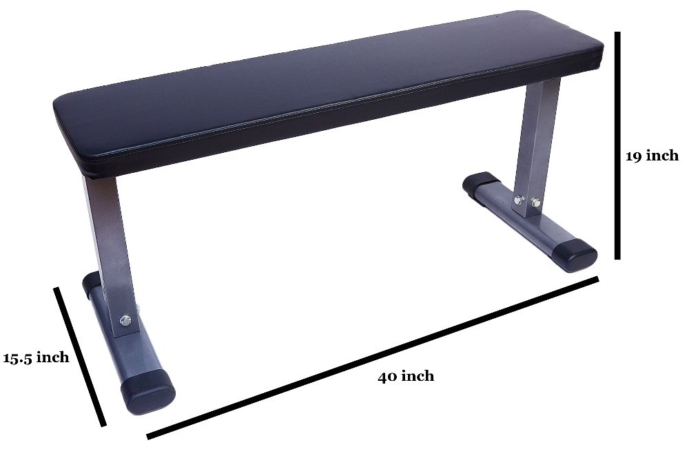 Heavy-Duty Adjustable & Foldable Utility Weight Bench，Flat/Incline Design