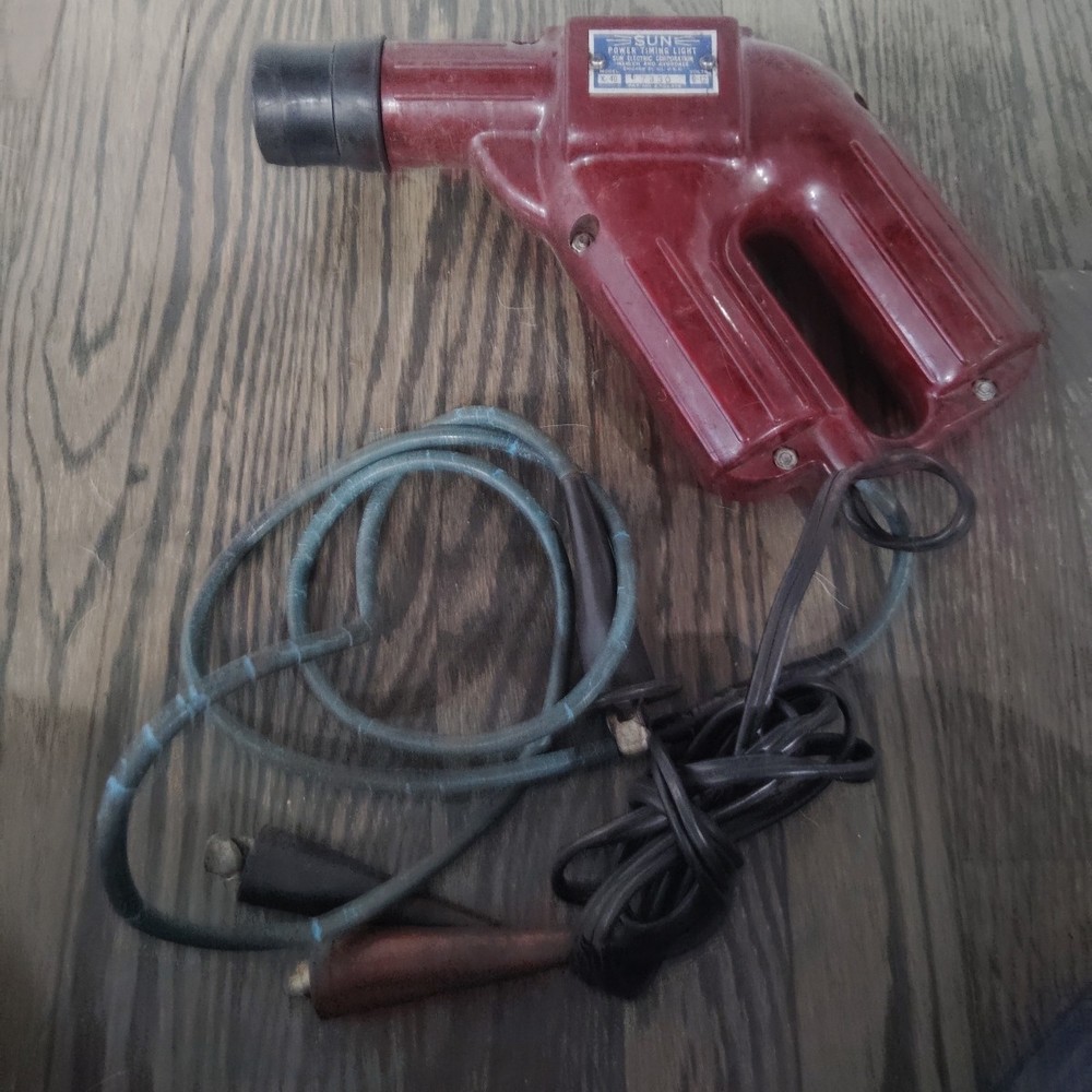 Vintage Sun 6v & 12v Power Timing Light - Model X-40