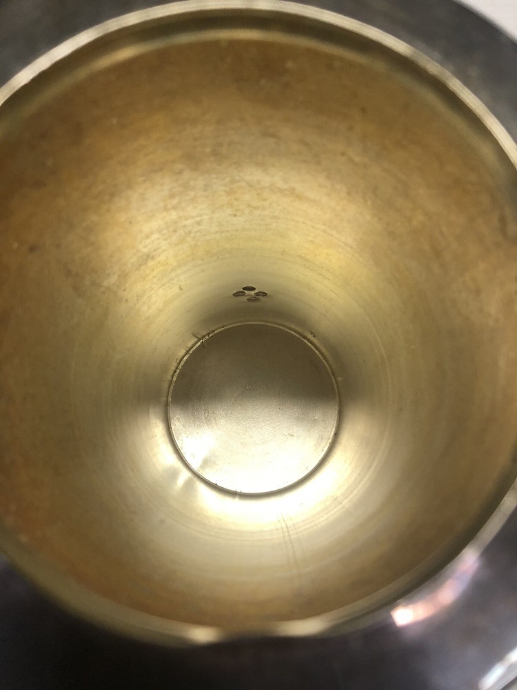 Restoration Hardware Gentleman’s Coffee Server Silver Plated (No Handle, Patina)