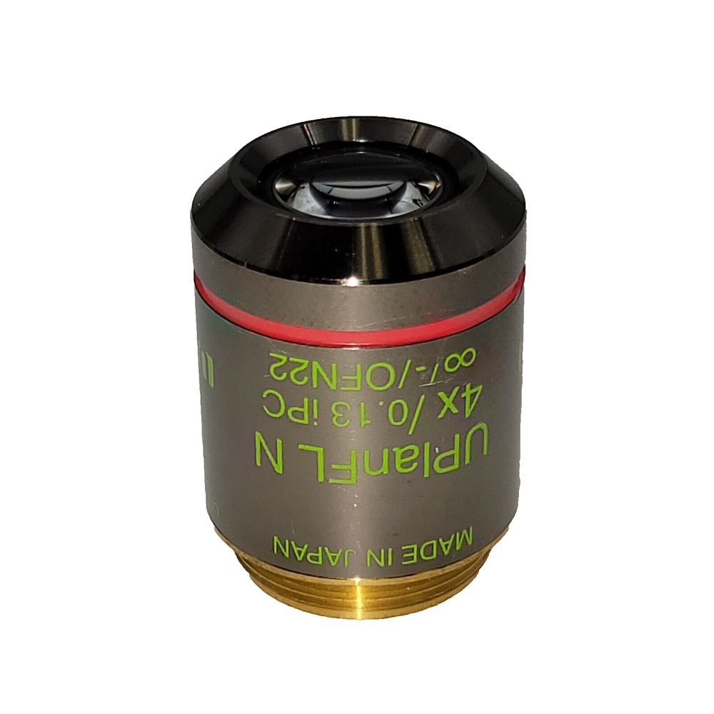 Olympus Microscope Objective UPlanFl N 4x iPC Phase Contrast