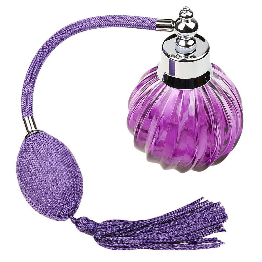 Empty Glass Perfume Bottle with Long Spray Pump, 100ml - , 10.5cm
