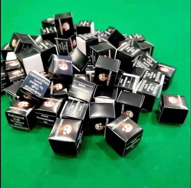 SUPER DIAMOND Pool / Billiard CHALK - GREY