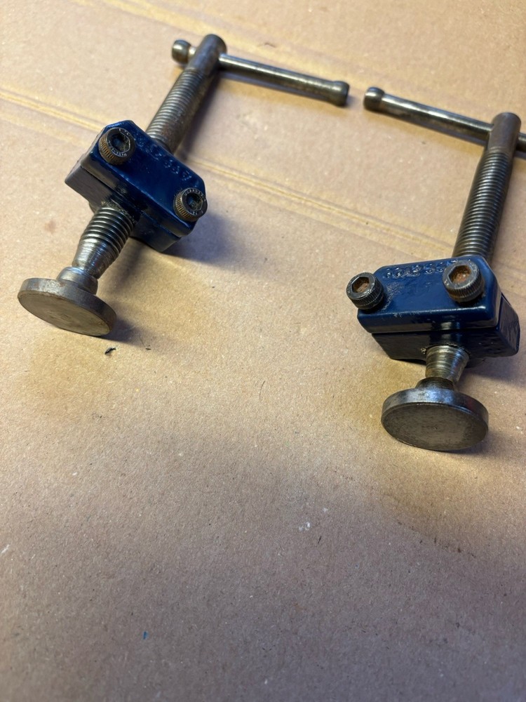 2 X Clamps For Sharpening Stone Honing Guide For Precision Guide, Vintage,