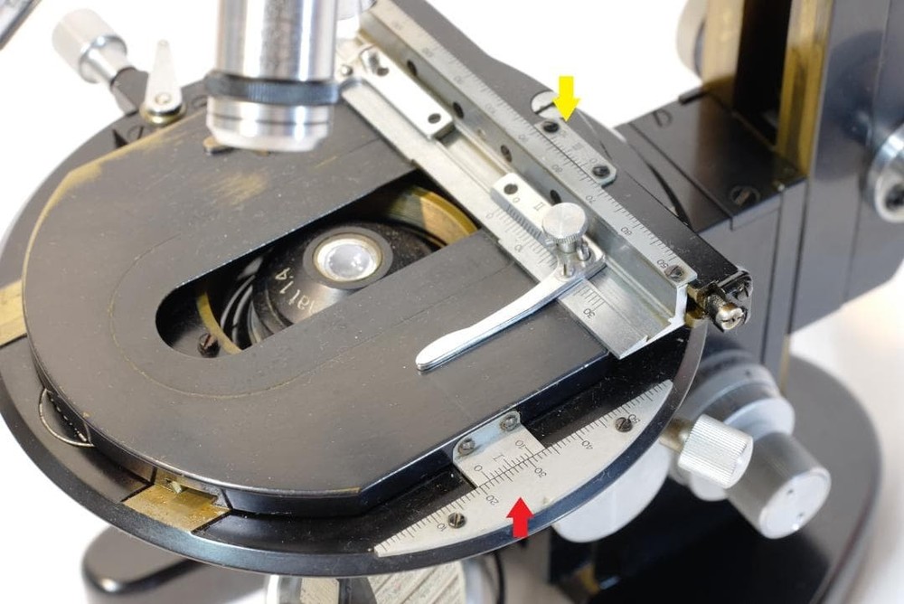 microscope antique collectible Chiyoda Microscope's "Model Lbi