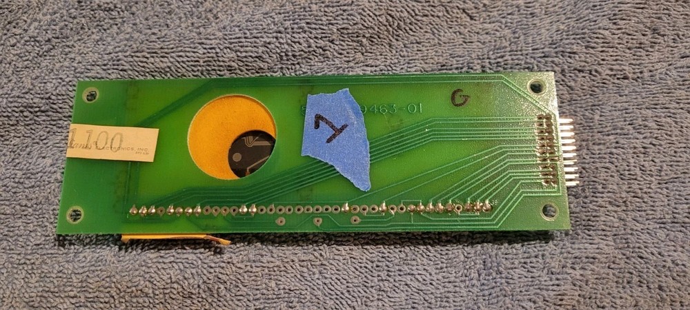 Williams Black Knight 7 Digit Numeric Display TESTED AND WORKING