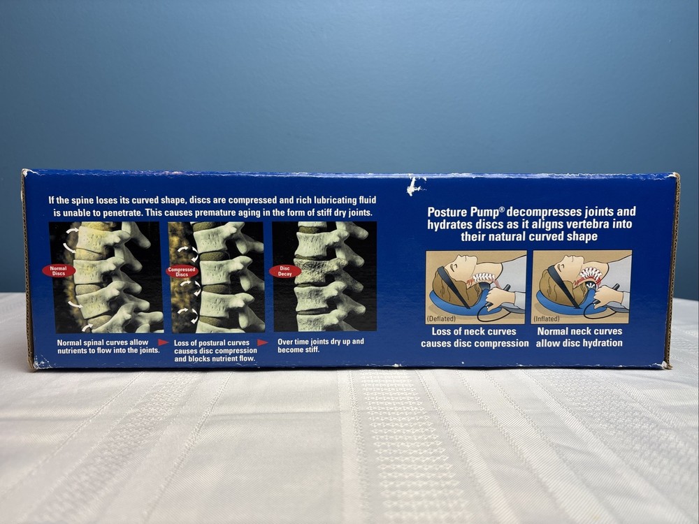 Posture Pump 1100-SX Single Neck Air Cell Extra Strength Cervical Disc Exerciser