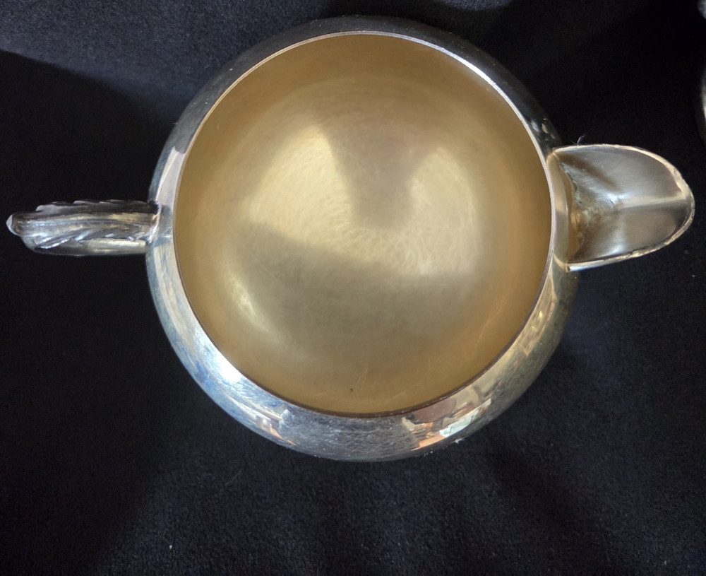 Guildcraft Silversmiths Creamer & Open Sugar