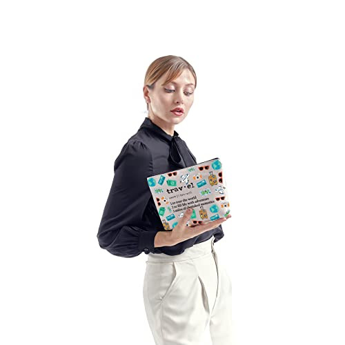 Cosmetic Bag Travel Agent Appreciation Gift Travel Lover Travel Definition