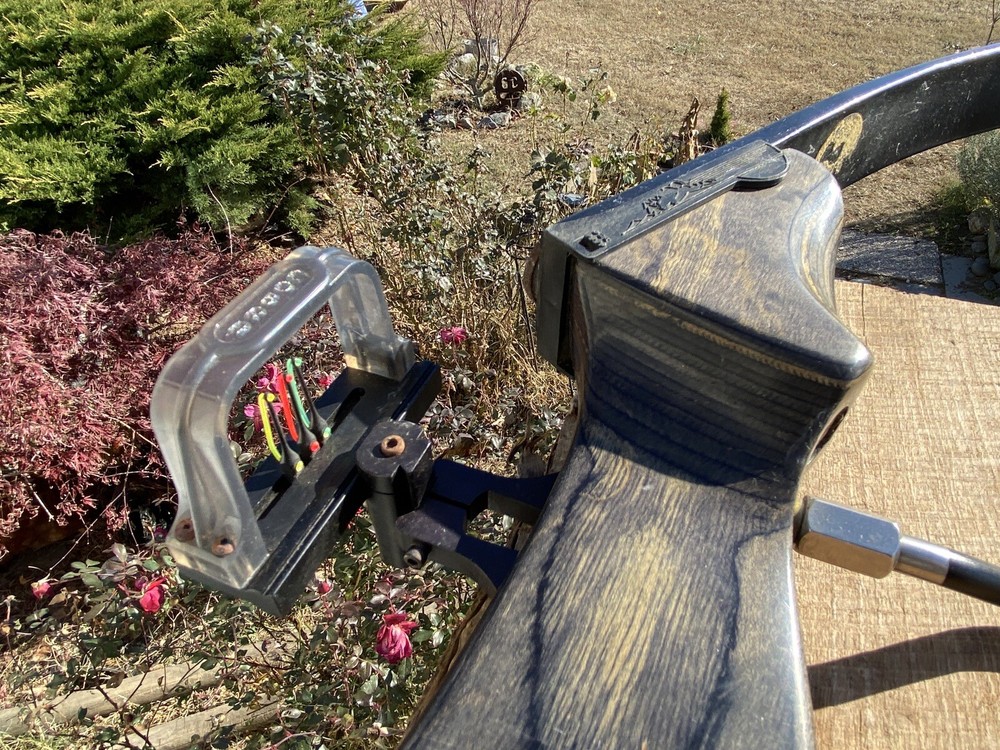 Bear Alaskan Compound Bow Heavy Draw Weight Beautiful Laminated Riser