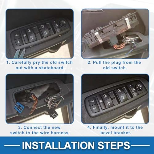 Power Window Switch No.FL3Z14529DA Window Control Switch for Ford Edge