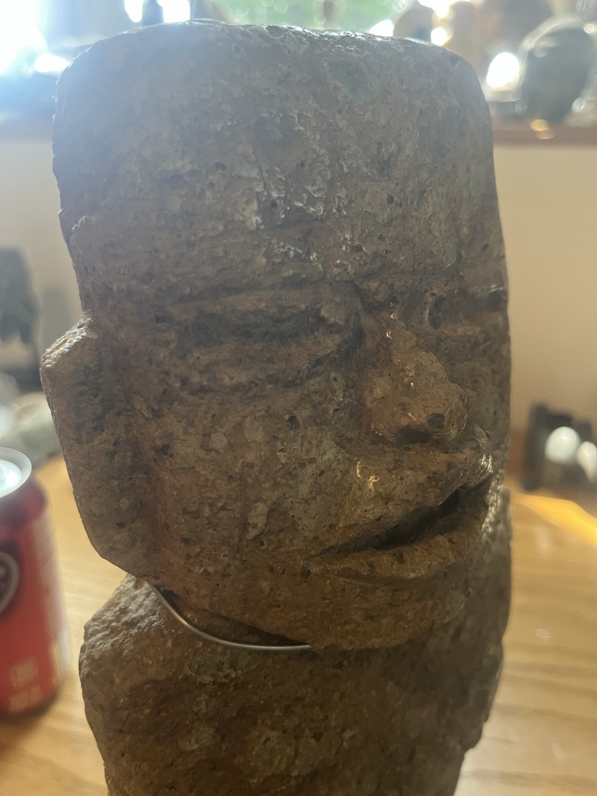 Massive Olmec 11” Stone Figure PreColumbian Ancient Artifact Teotihuacan Mayan