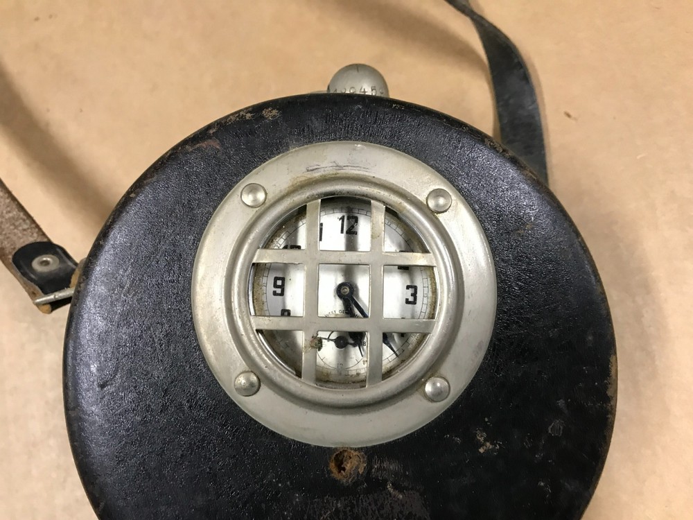 Vintage Simplex-Newman Watchman's Security Guard Time Clock