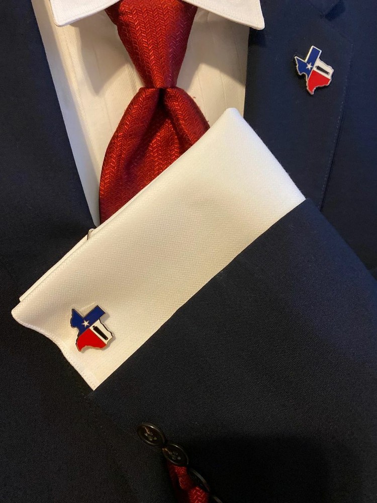 Come and TEX it! Cuff links (one pair) -IN STOCK!