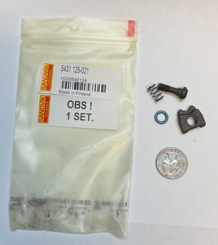 New SANDVIK 5431 125-021 Clamp Set