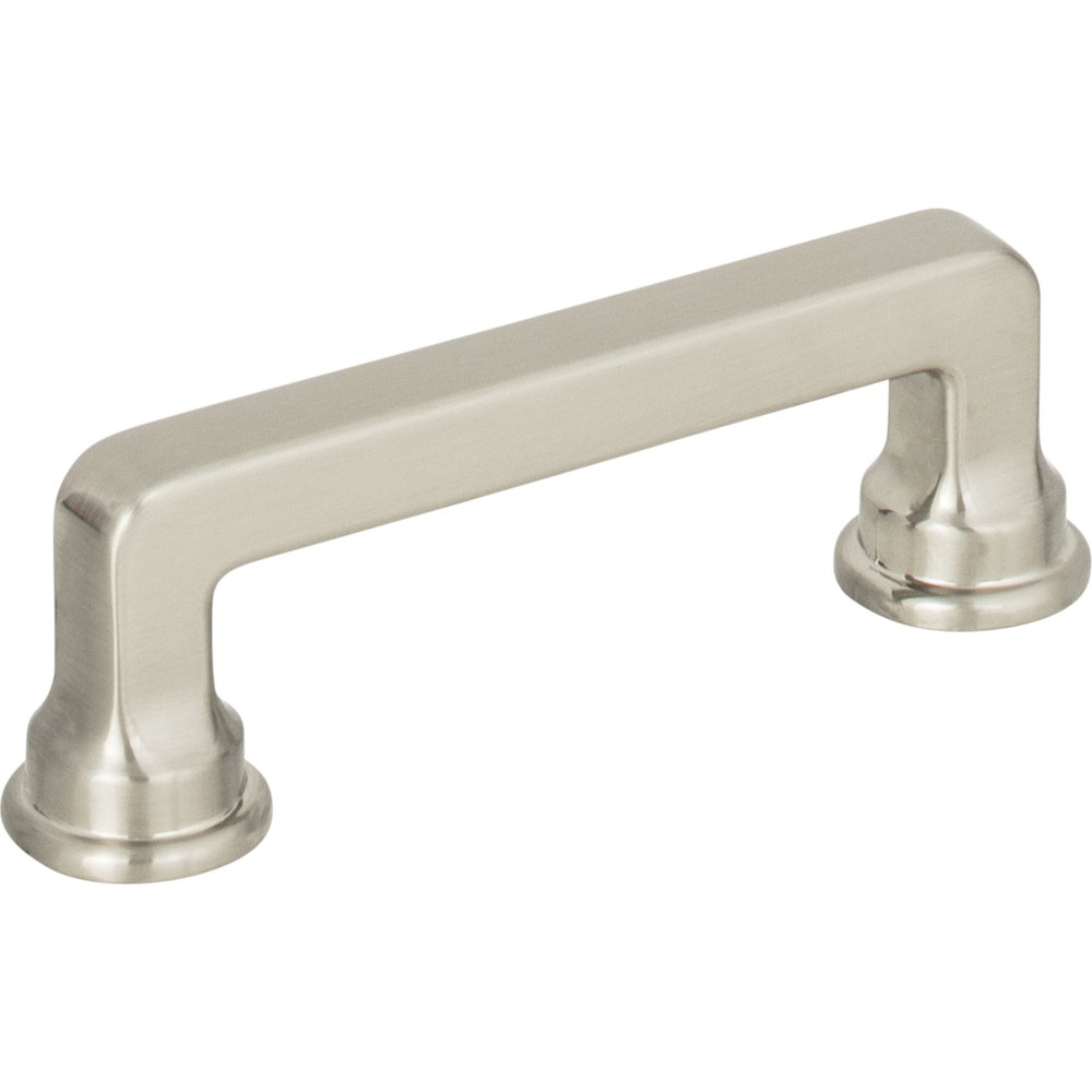 Atlas A101-BRN Oskar Pull 3 Inch (c-c) - Brushed Nickel