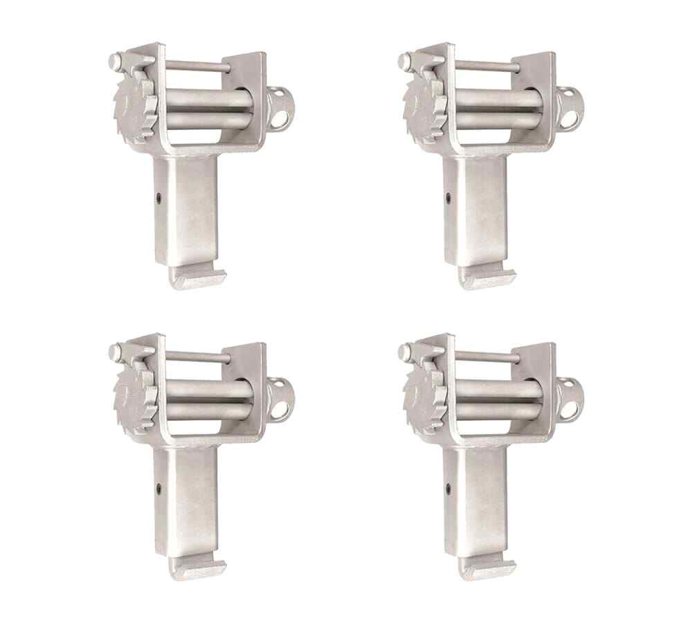 (4 Pack) Trailer Winch - Stake Pocket Outward Offset (A) 49716-10