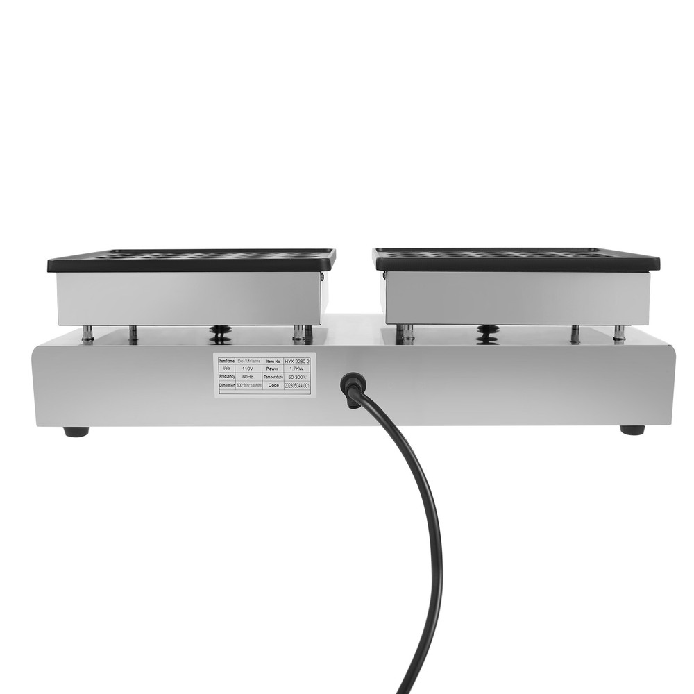 Mini Pancake Maker Machine, 1700W Commercial Electric Waffle Maker Machine