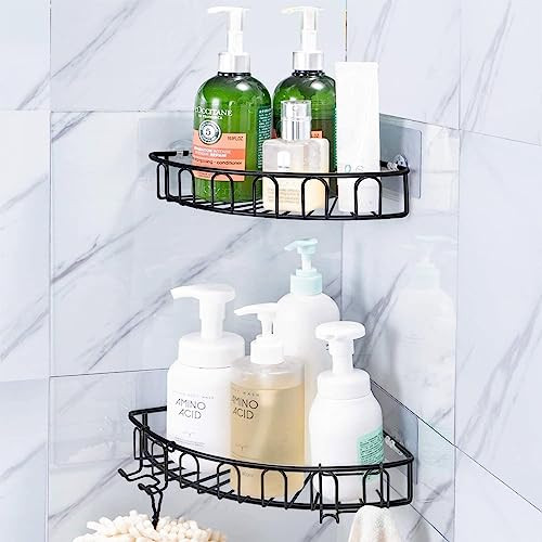 15 Pack Shower Caddy Adhesive Replacement, Shower Shelf Adhesive No Drilling,
