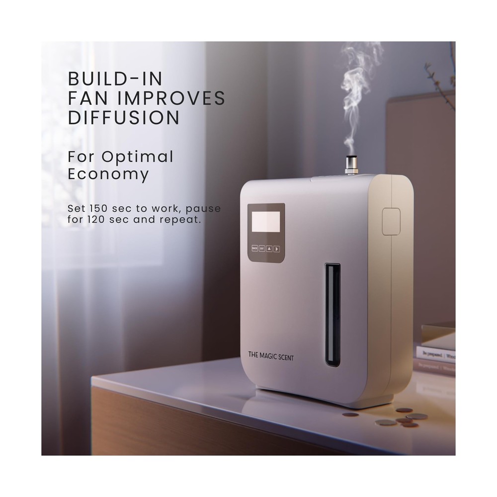 The Magic Scent Diffuser, Scent Air Machine for Home & Hotels, HVAC or Portab...